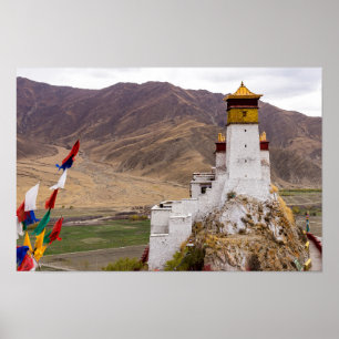 Poster Tibete - Palácio de Yumbulakhang