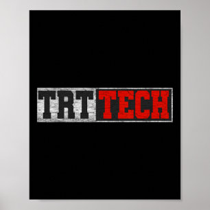 Poster Tic Tech Engraçado Malhação Workout Legal Gym