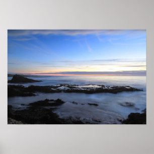 Póster "Tide Piscina Mist" Mendocino, CA.