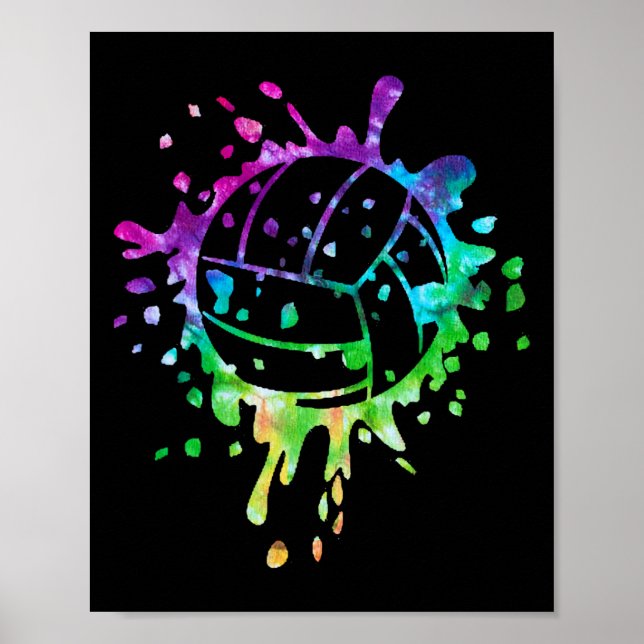 Poster Tie Dye Girls (Frente)