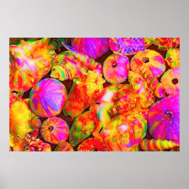 Póster Tie Dyed Shels