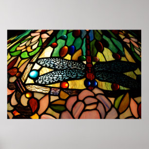 Póster Tiffany Feche A Lâmpada De Vidro Estendida