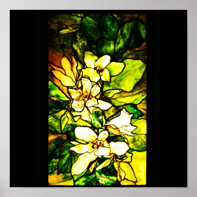 Póster Tiffany-Vidro-poster (Frente)