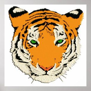 PÓSTER TIGER HEAD