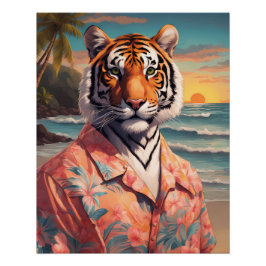 Póster Tiger Holiday