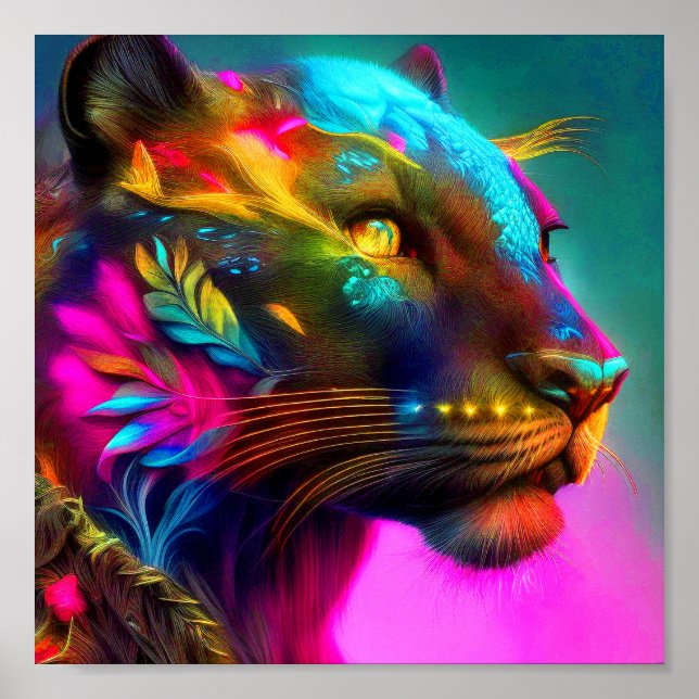 Poster Tiger Portrait (Frente)