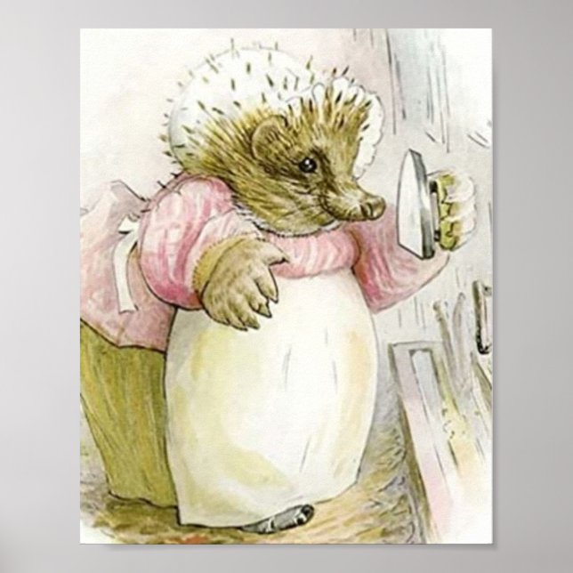 Poster Tiggywinkle Beatrix Potter (Frente)