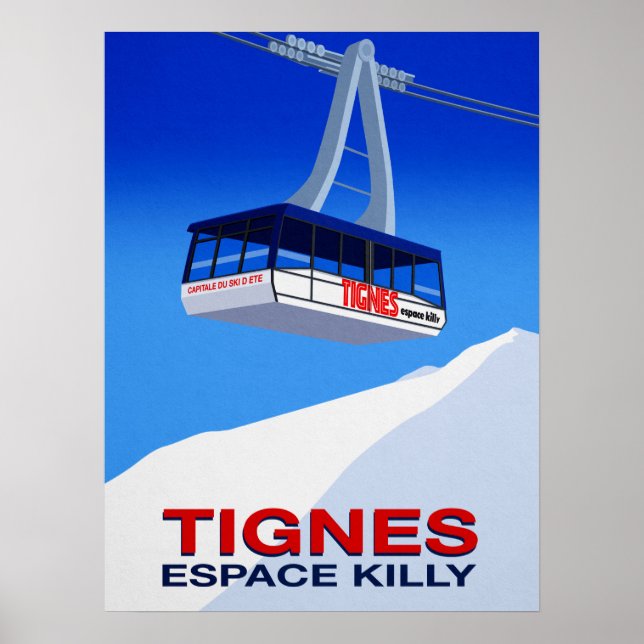 Póster Tignes (Frente)