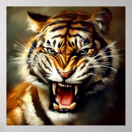 Poster Tigre (10) Gato Selvagem