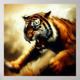 Poster Tigre (14) Gato Selvagem