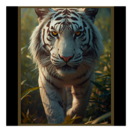 Póster Tigre branco