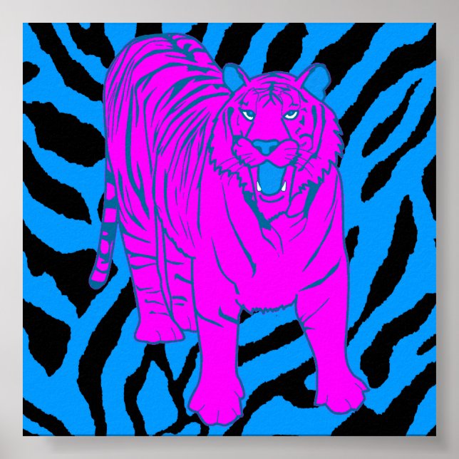 Póster Tigre-Corey 80s Tigre-Cultivo (Frente)