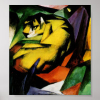 Tigre de Franz Marc.