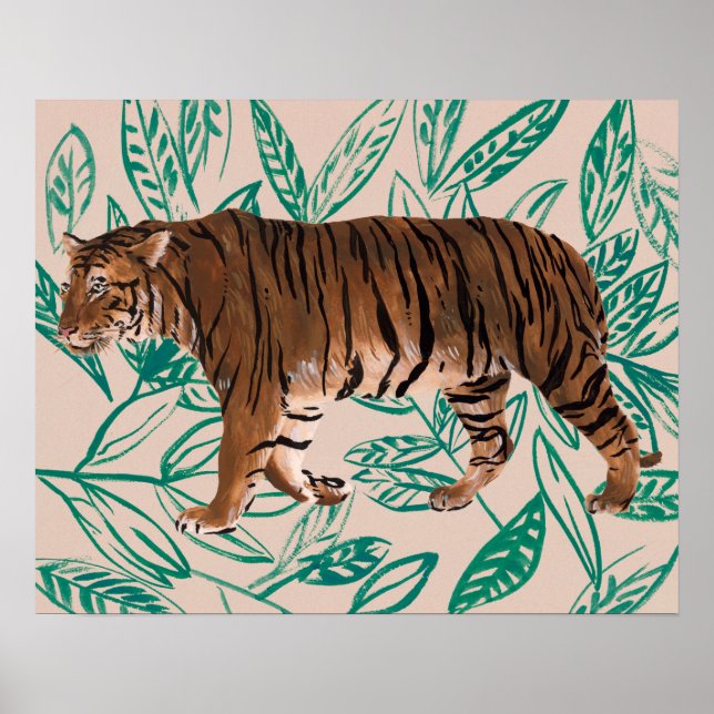 Poster Tigre de Siberie (Frente)