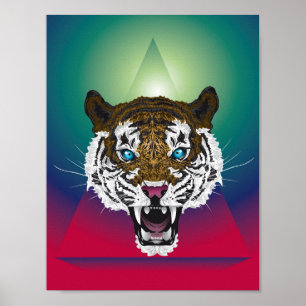 Poster Tigre de Spiritanimal