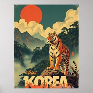 Poster Tigre Guardião Coreano