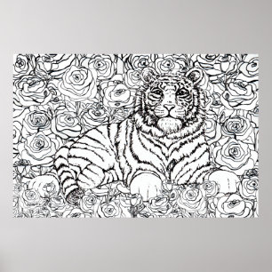 Poster Tigre Sábio