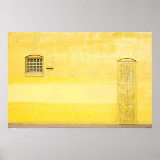 Poster Tijolo Amarelo