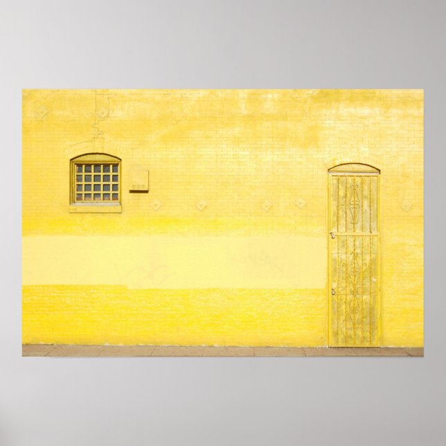 Poster Tijolo Amarelo (Frente)