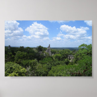 Poster Tikal do Templo V