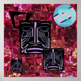 Poster Tiki Recursivo