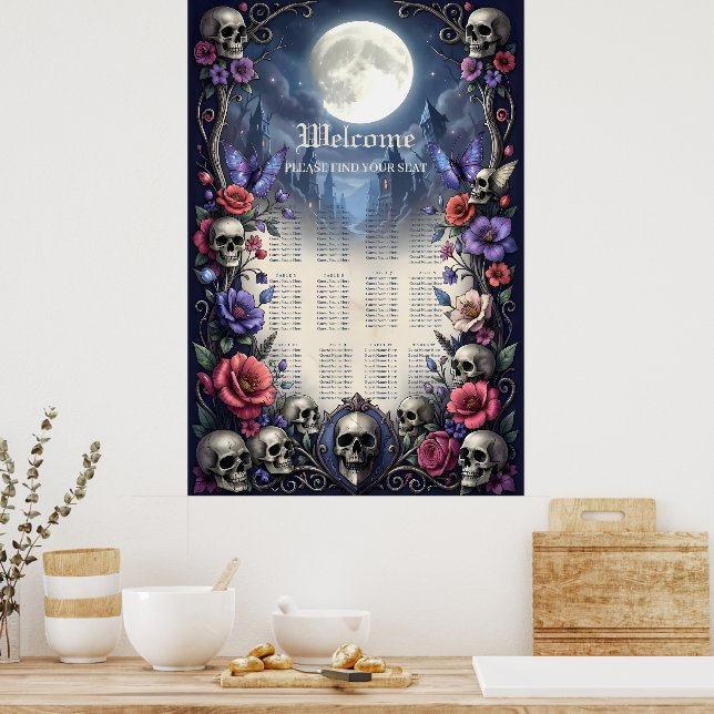 Poster Till Death & Moonlight Bind Us.  (Cozinha)
