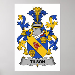 Poster Tilson Family Crest