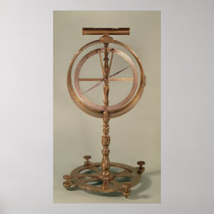 Póster Tilting Compass belonging to Count Grandpre