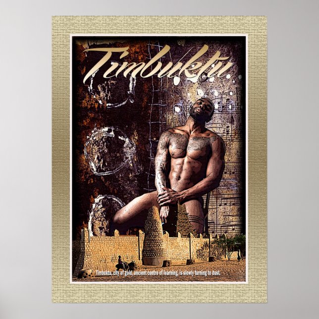 Póster Timbuktu: Cidade do Dourado (Frente)