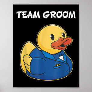 Poster Time Grot Rubber Duck Party Boys Stag Night