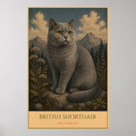 Poster Timeless Charm: British Shorthair