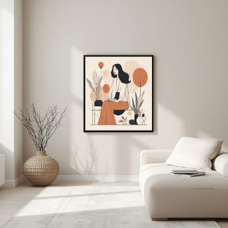 Poster Timeless Form – Minimalist Feminine Art