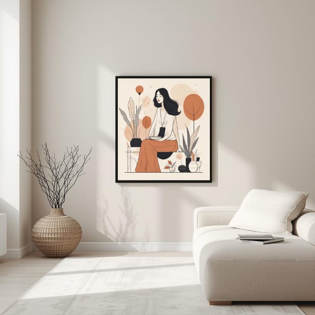 Poster Timeless Form – Minimalist Feminine Art (Criador carregado)