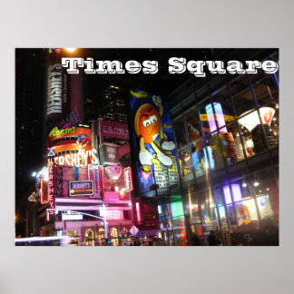 Poster Times Square @ Night