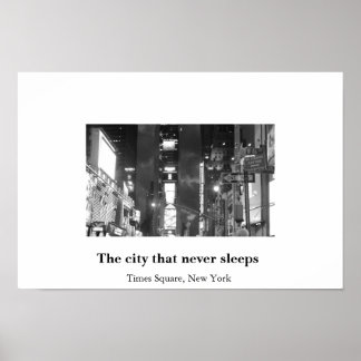 Poster Times Square, NY