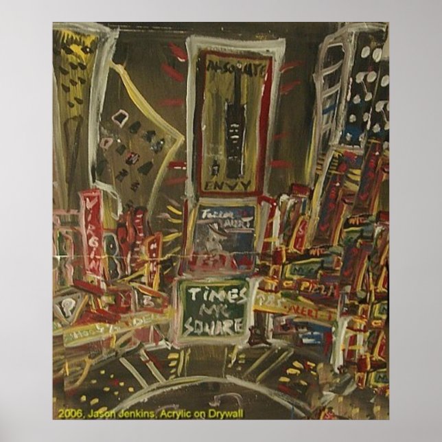PÓSTER TIMES SQUARE QUEBRADA (Frente)