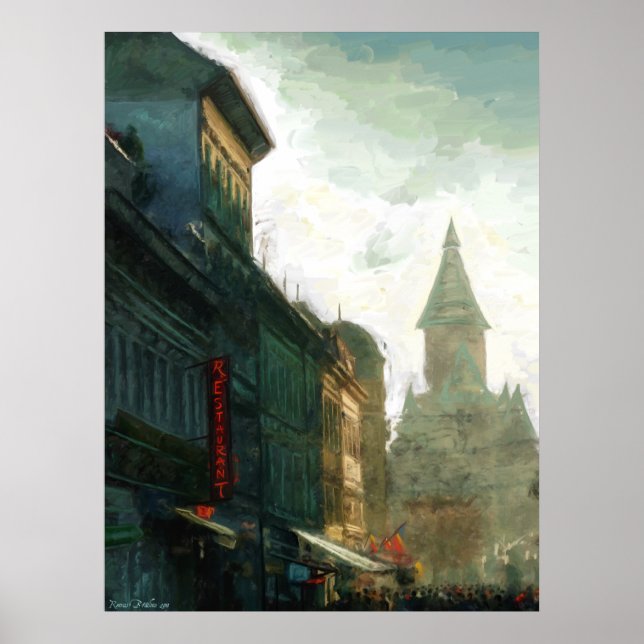 Póster Timisoara (Frente)