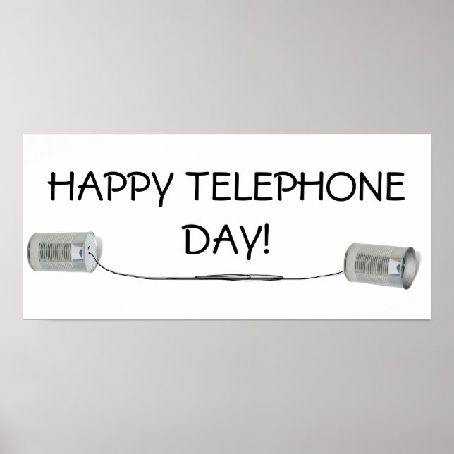 Poster Tin Can Phone (Você pode me ouvir agora?) (Frente)