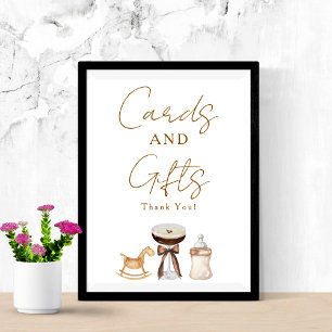 Poster Tini One Espresso Martini Cartões Presentes Chá de