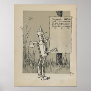 Póster Tinman Copyright 1899
