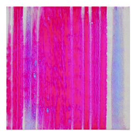 Póster Tinta-Abstrato vibrante, rosa e riscas roxas
