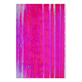 Póster Tinta-Abstrato vibrante, rosa e riscas roxas