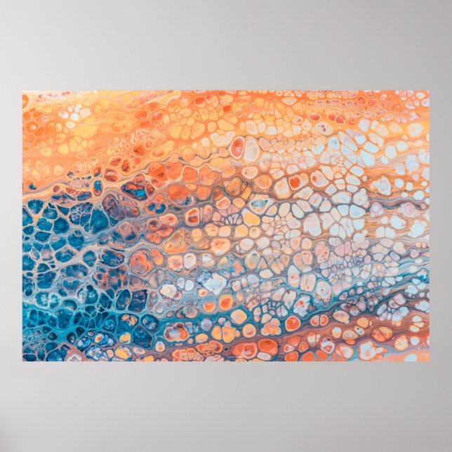 Poster Tinta acrílica (Frente)