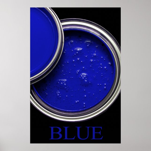 Póster Tinta azul (Frente)