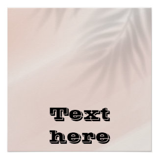 Póster Tinta brilhante Zazzle