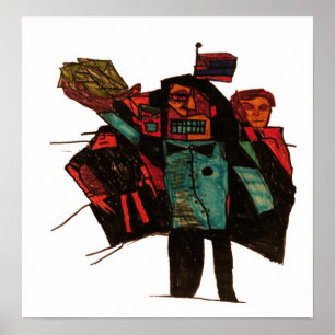 Póster tinta criptográfica