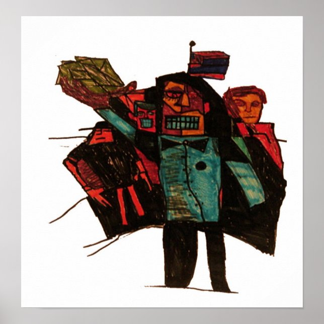 Póster tinta criptográfica (Frente)