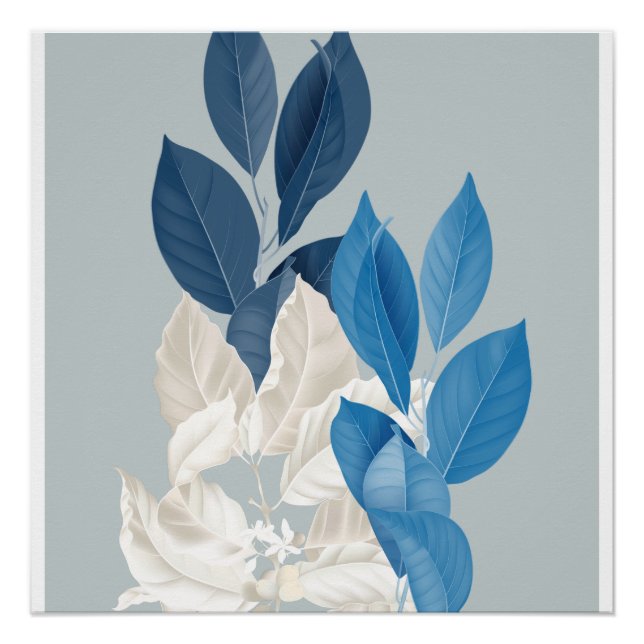 Póster Tinta de canvas Zazzle (Frente)