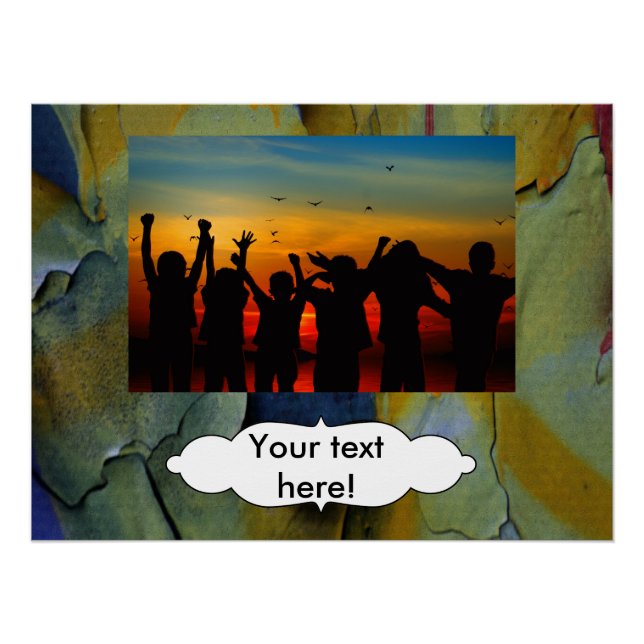 Póster Tinta de descasque (Frente)