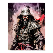 Tinta do guerreiro Ronin samurai